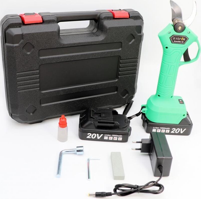 ZITREK GreenNer 20 (20В, 1,5Ач Li-ion аккум. 2шт., зу, кейс) 082-1855