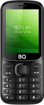 Мобильный телефон BQ-Mobile BQ-2440 Step L+ (черный)
