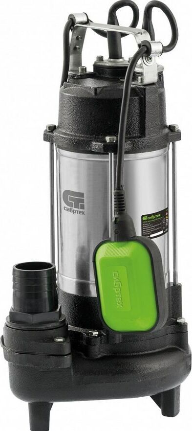 СИБРТЕХ Фекальный насос СФН450, 450 Вт, напор 15 м, 21000 л/ч 99802