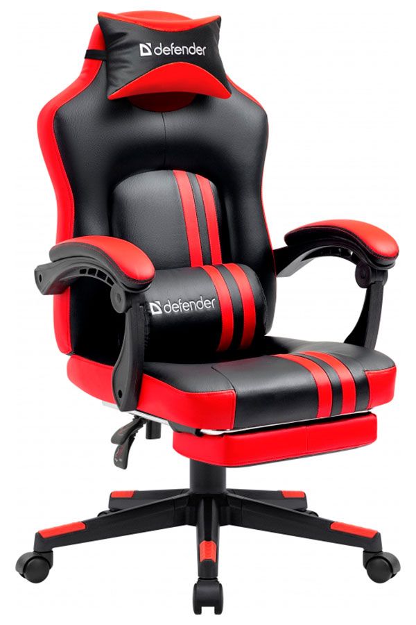 Кресло Defender Diablo (черный/красный)