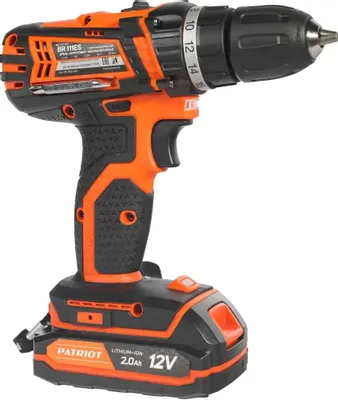 Дрель-шуруповерт Patriot BR 111ES (с 2-мя АКБ)