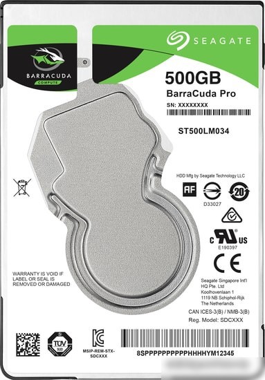 Seagate Barracuda Pro 500GB ST500LM034