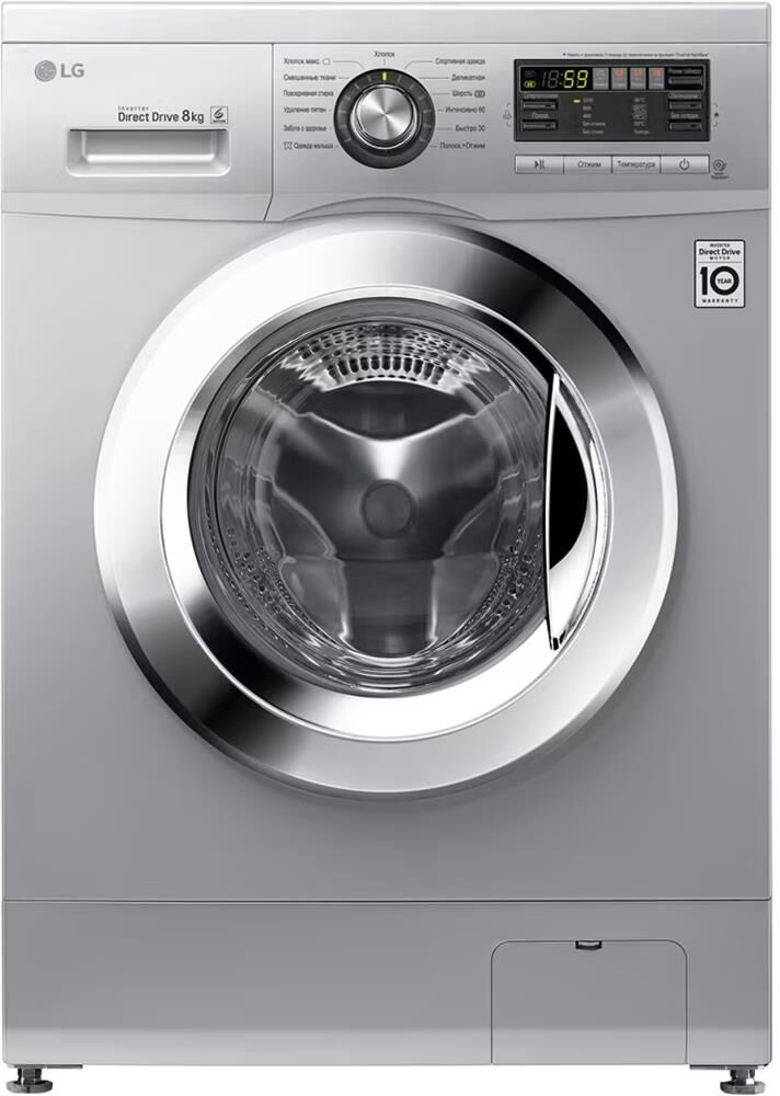 LG F1296TD4 серебристый