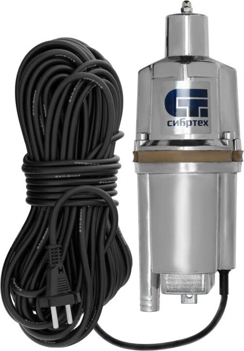 СИБРТЕХ СВН300Н-15, нижний забор, 300 Вт, напор 75 м, 1200 л/ч, кабель 15 м 99306