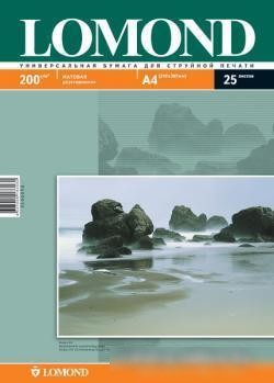 Lomond Матовая двухстороняя А4 200 г/кв.м. 25 листов (0102052)