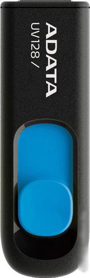 A-Data DashDrive UV128 128GB (черный/синий)