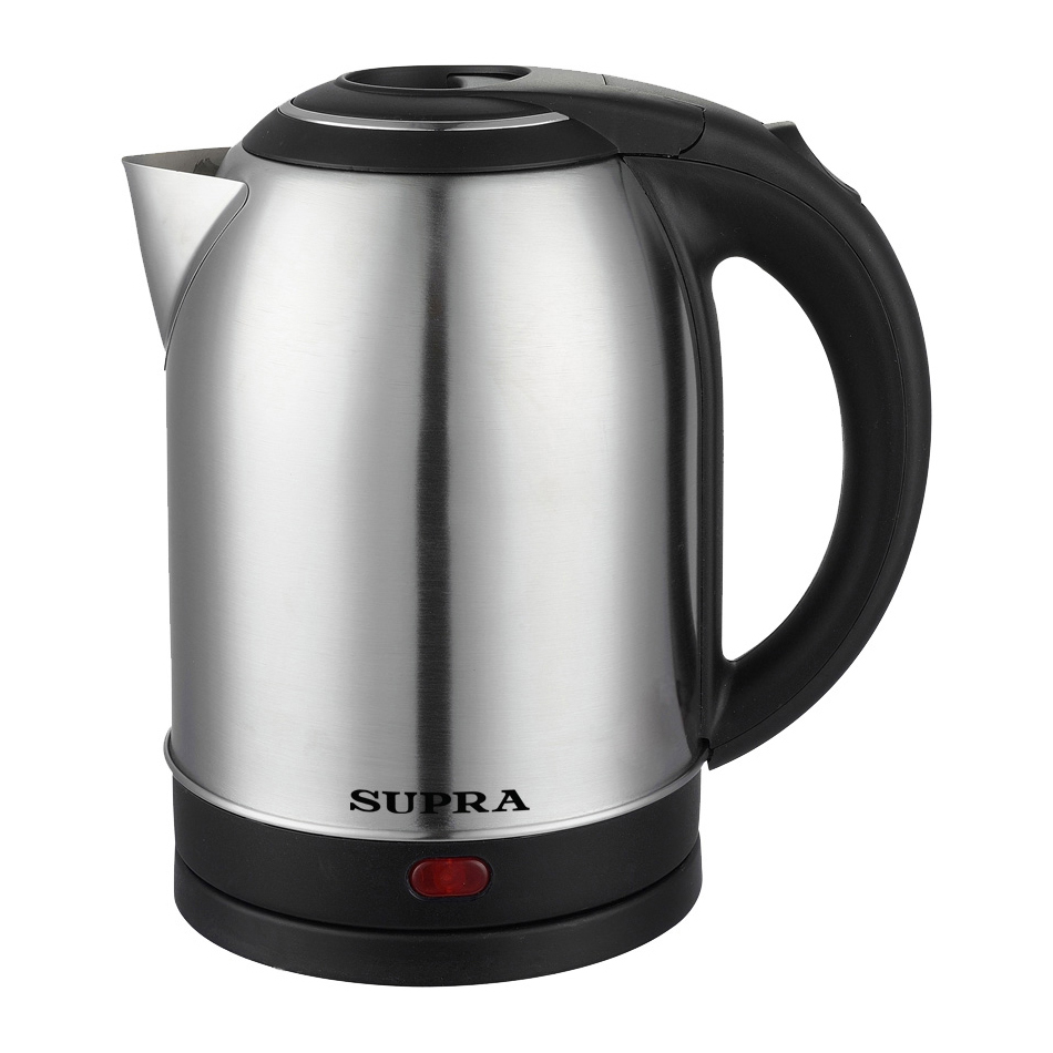 Электрочайник Supra KES-2001 нержавеющая сталь/черный