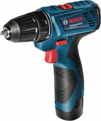 Дрель-шуруповерт Bosch GSR 120-LI Professional 06019G8020 (с 2-мя АКБ, кейс)