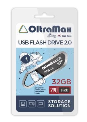 USB Flash OLTRAMAX OM-32GB-290-Black