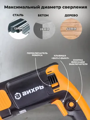 Перфоратор Вихрь П-800К