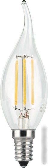 Gauss Filament Candle tailed E14 9 Вт 4100 К 104801209