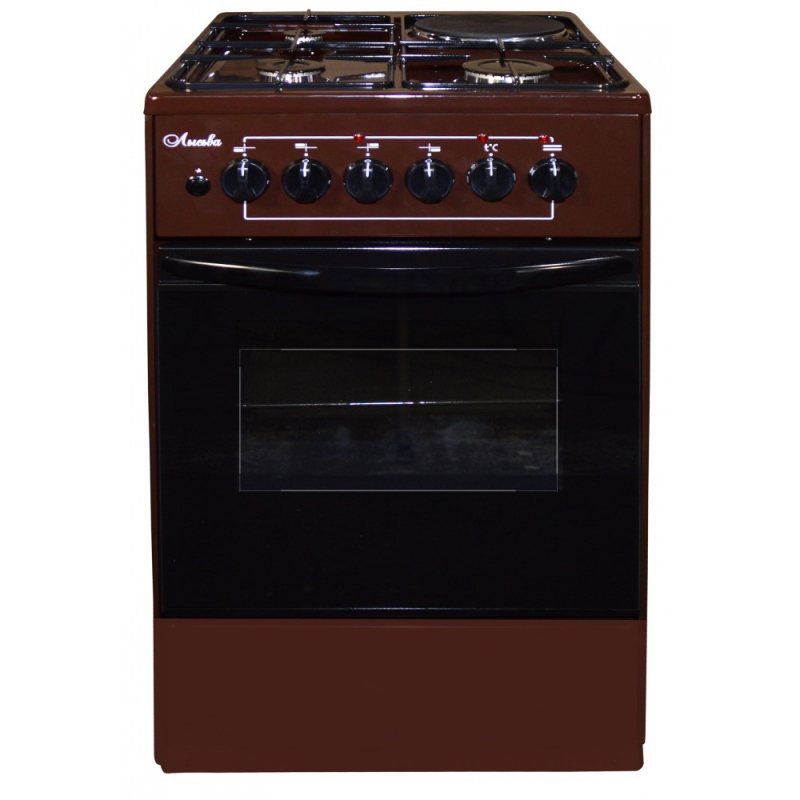 Кухонная плита Лысьва ЭГ 1/3г01-2у (коричневый)