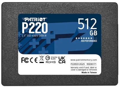 Patriot P220 512GB P220S512G25