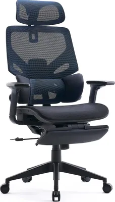 Офисное кресло CACTUS CS-CHR-MC01-BLBK (черный/синий)