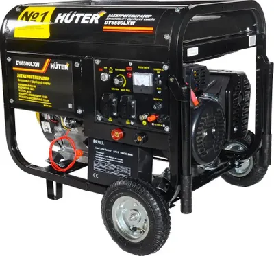 Бензиновый генератор Huter DY6500LXW