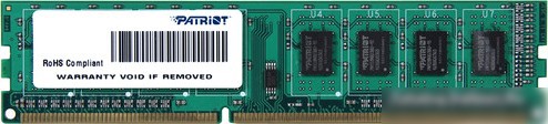 Patriot 4GB DDR3 PC3-12800 [PSD34G1600L81]