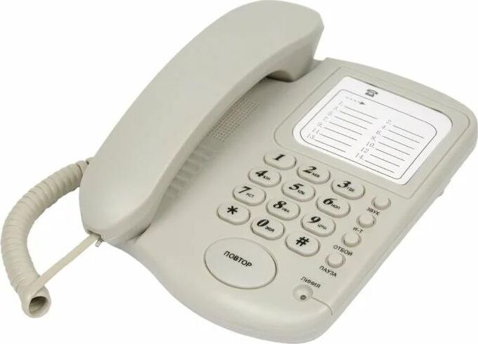 Проводной телефон ВЕКТОР 555/09 BLACK