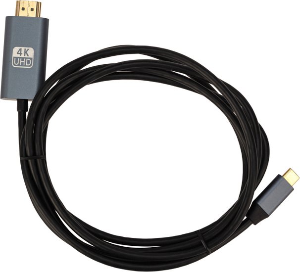 Rexant USB Type-C - HDMI 17-6402 (2 м, черный)