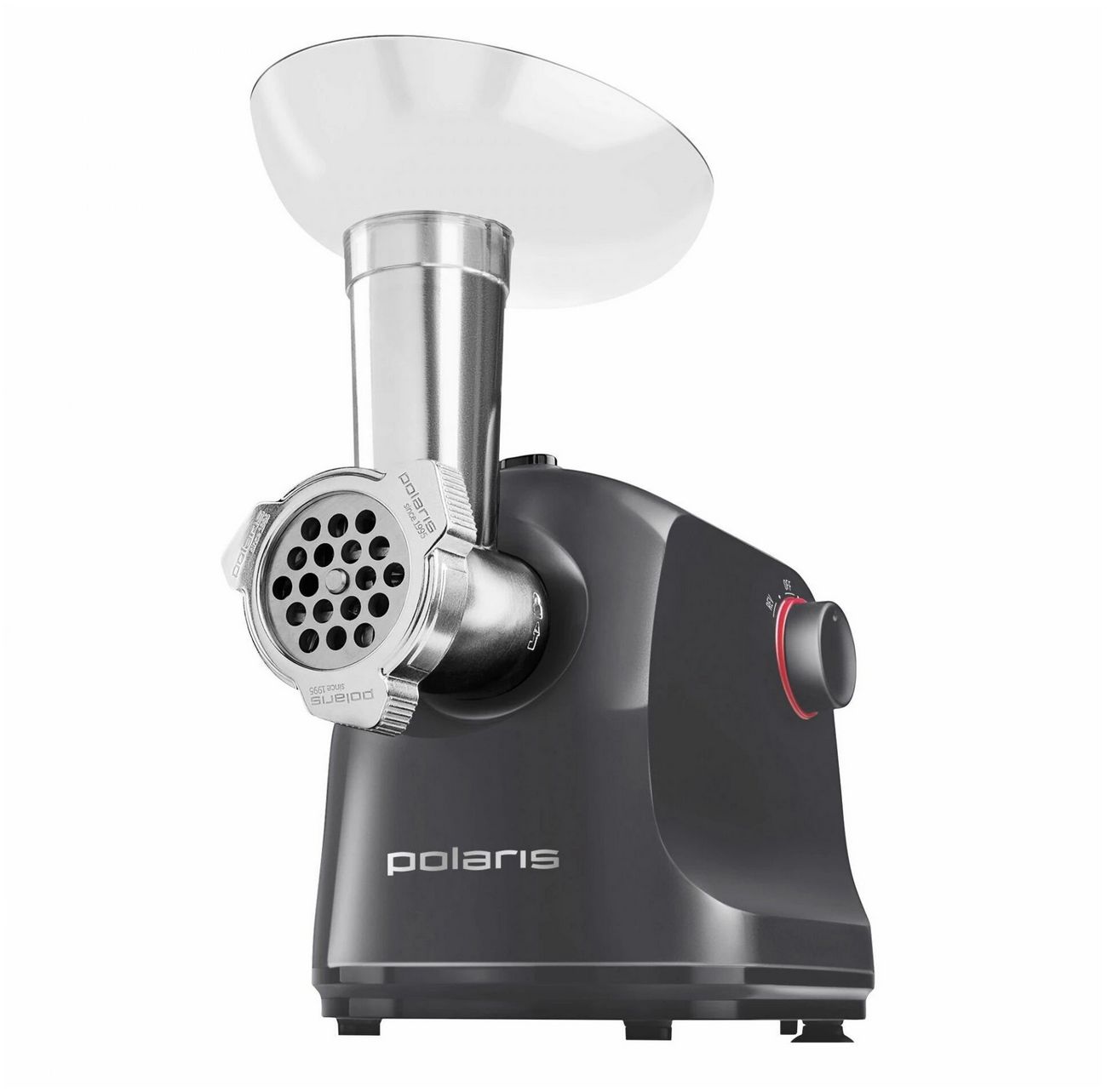 Мясорубка Polaris PMG 1873 RUS (серый)