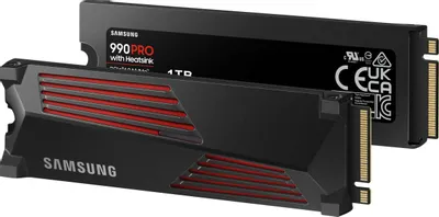 SSD Samsung 990 Pro с радиатором 1TB MZ-V9P1T0CW