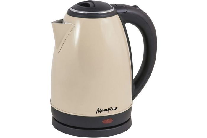Электрочайник Матрена MA-002 (стальной/бежевый)