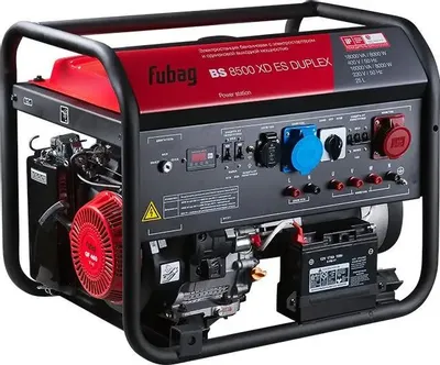 Бензиновый генератор Fubag BS 8500 XD ES Duplex