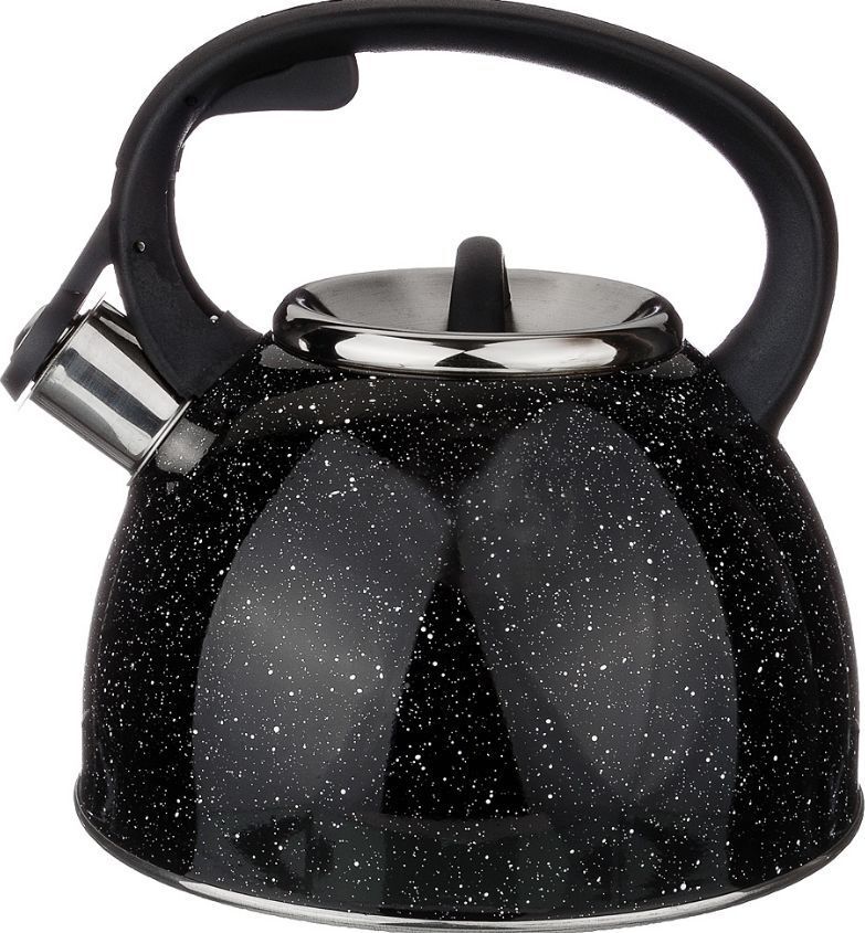 AGNESS 907-045 ЧЕРНЫЙ МРАМОР нерж. 2,5л