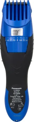 Машинка для стрижки Panasonic ER-GB40 (черный/синий)