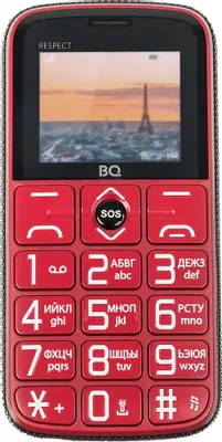 Мобильный телефон BQ-Mobile BQ-1851 Respect (красный)