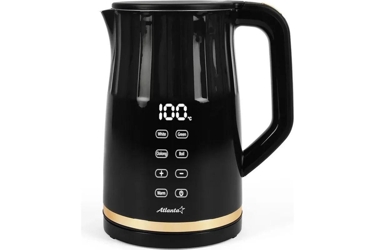 Электрический чайник Atlanta ATH-2536 (черный)