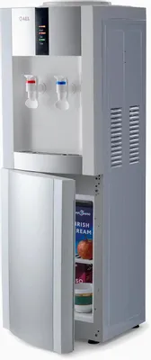 Кулер для воды AEL LС-AEL-47B (белый/серебристый)