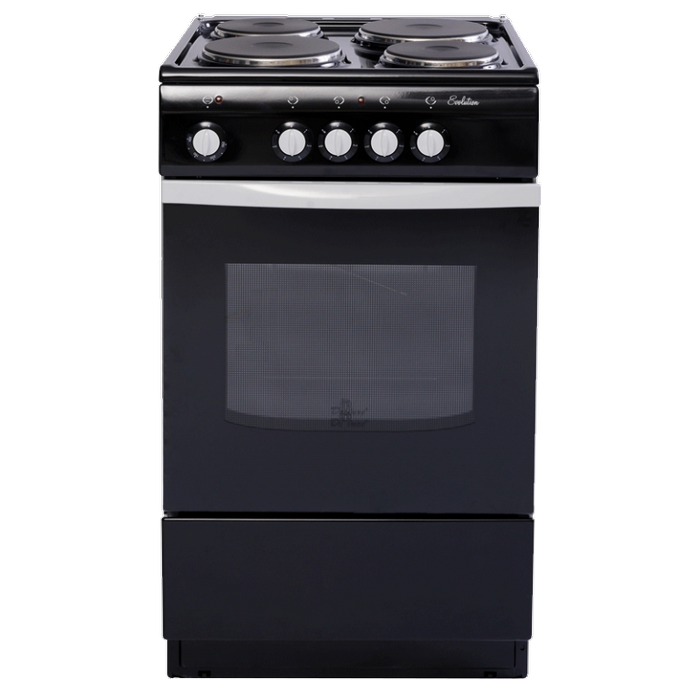 Кухонная плита De luxe 5004.12э (черный)