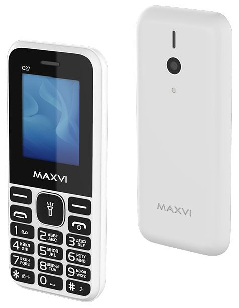 Мобильный телефон MAXVI C27 White