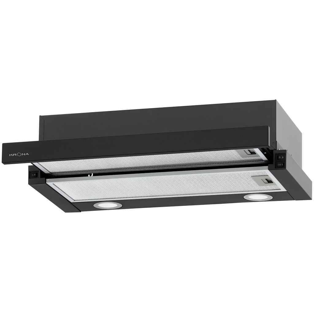Кухонная вытяжка Krona Kamilla 600 Black 1m