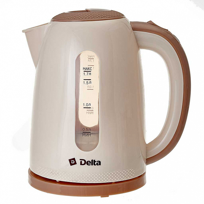 Электрочайник Delta DL-1106 (бежевый)