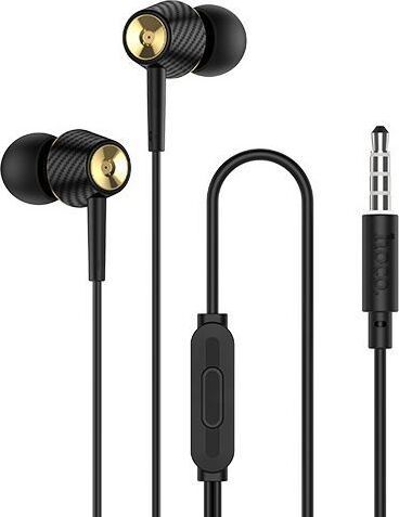 Наушники Hoco M70 (черный/золотистый)