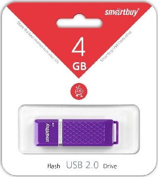 USB Flash Smart Buy Quartz Violet 4GB [SB4GBQZ-V]