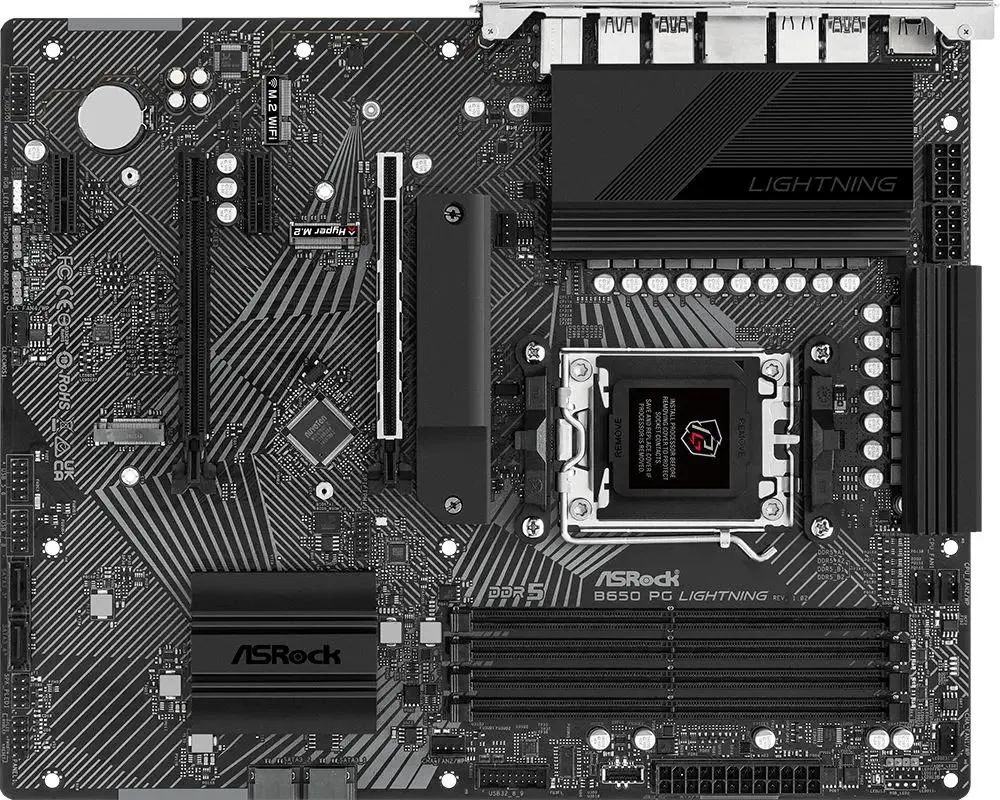 Материнская плата ASRock B650 PG Lightning