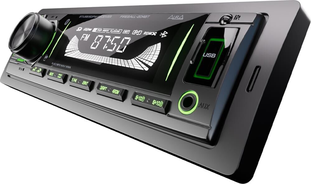 AURA FIREBALL-204BT USB/SD ресивер