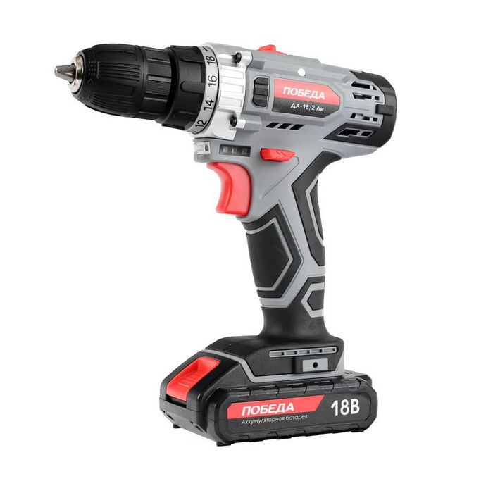 Победа ДА-18/2 ЛИ 180201636 (с 2-мя АКБ, кейс)