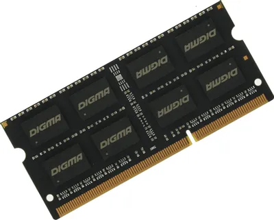 Оперативная память Digma 8ГБ DDR3 SODIMM 1600 МГц DGMAS31600008D