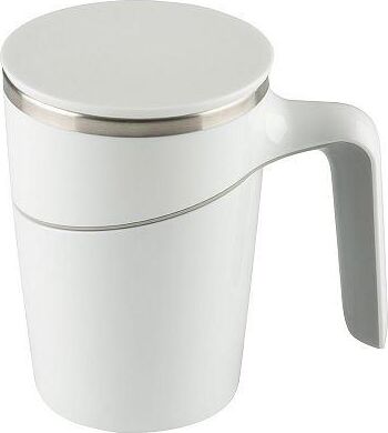 MALLONY Термокружка - непроливайка MAGNIFIK, 470 мл, белый (106038)