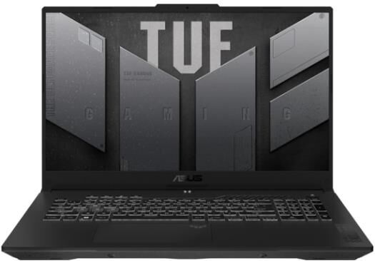 ASUS 17.3" Tuf Gaming F17 FX707VJB-HX100 Core 5 210H/16Gb/512Gb SSD/RTX 3050-6Gb/no OS/Grey (90NR0MY