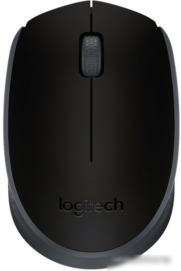 Мышь Logitech M171 Wireless Mouse серый/черный [910-004424]