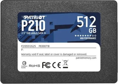 Patriot P210 512GB P210S512G25