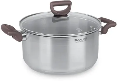 RONDELL Fest RDS-1323 4.8л. d=24см (с крышкой) стальной