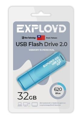 USB Flash EXPLOYD EX-32GB-620-Blue