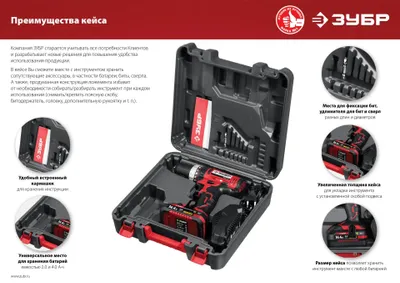Zubr Мастер ДШЛ-145-22 (с 2-мя АКБ, кейс)