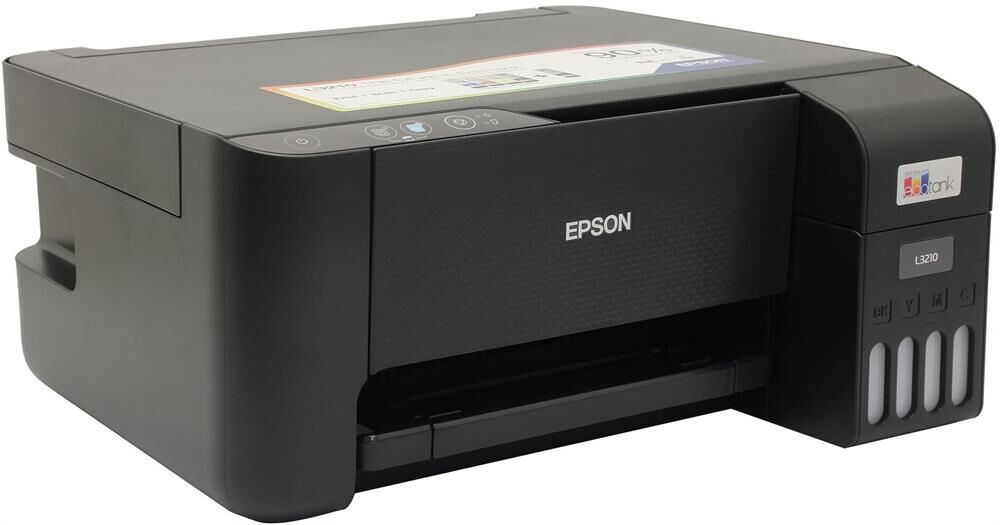 EPSON МФУ струйный EcoTank L3210 (103) (C11CJ68405) A4 черный