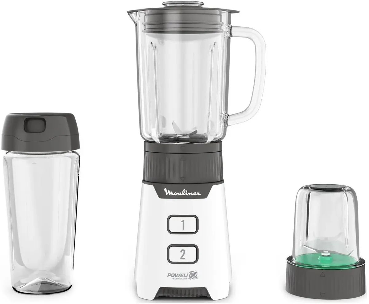 Стационарный блендер Moulinex LM16L110 (белый)